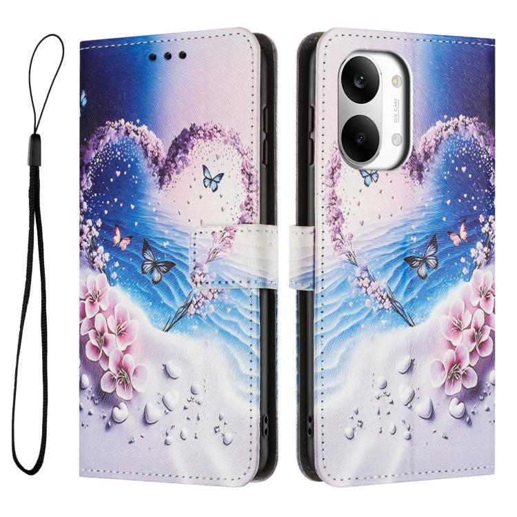 For Redmi Turbo 5 Max / Poco X8 Pro Max 5G Color Drawing Pattern Leather Phone Case