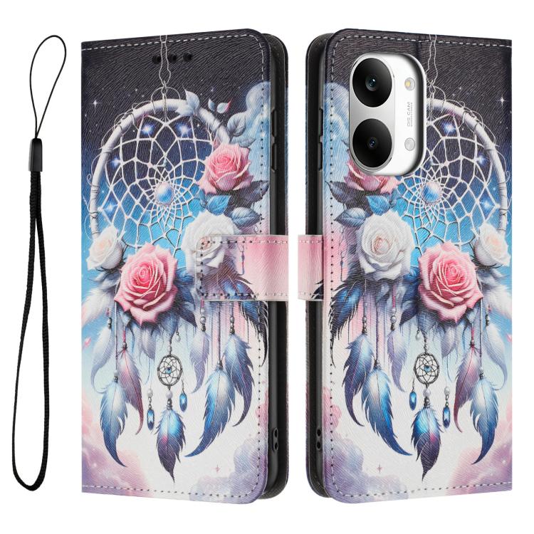 For Redmi Turbo 5 Max / Poco X8 Pro Max 5G Color Drawing Pattern Leather Phone Case