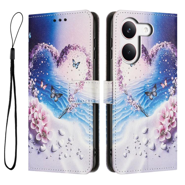 For Redmi Turbo 5 / Poco X8 Pro 5G Color Drawing Pattern Leather Phone Case