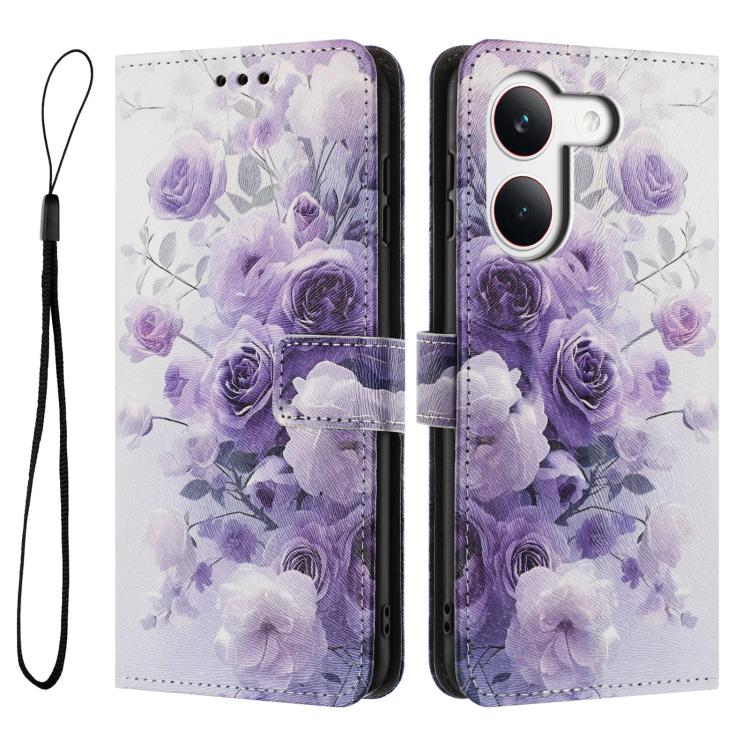 For Redmi Turbo 5 / Poco X8 Pro 5G Color Drawing Pattern Leather Phone Case