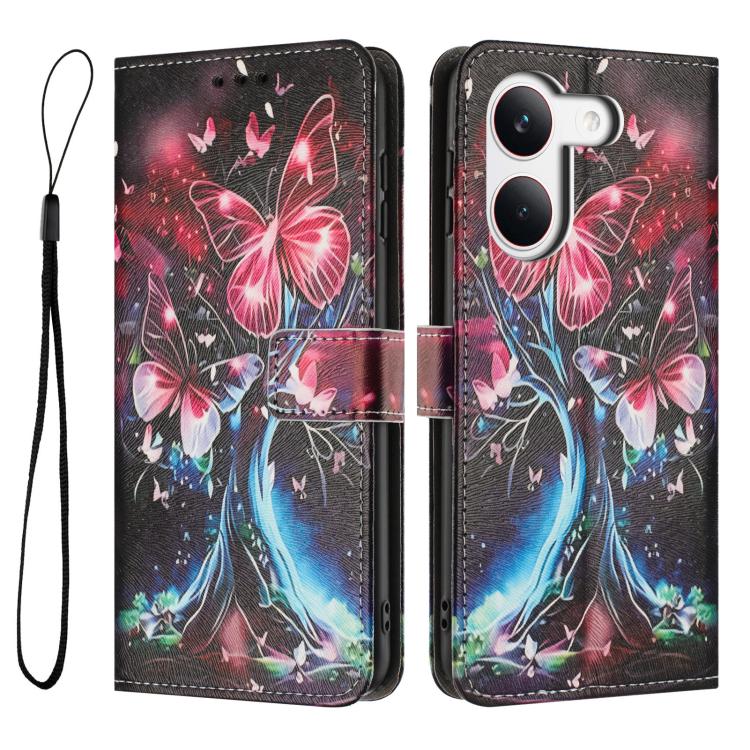 For Redmi Turbo 5 / Poco X8 Pro 5G Color Drawing Pattern Leather Phone Case