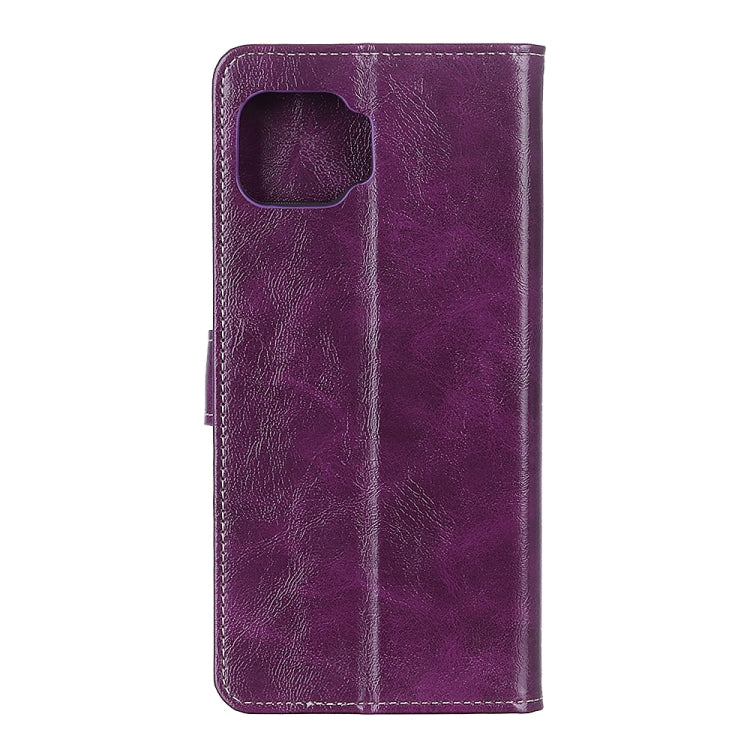 For OPPO F17 Pro Retro Crazy Horse Texture Horizontal Flip Leather Case with Holder & Card Slots & Photo Frame & Wallet