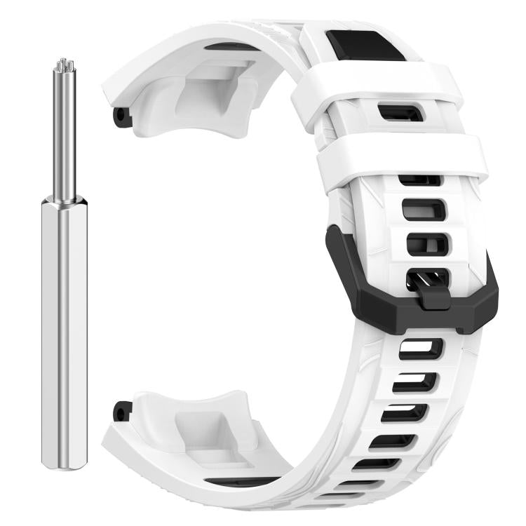 For Amazfit T-Rex 3 xDfind Two-color Black Buckle Silicone Watch Band