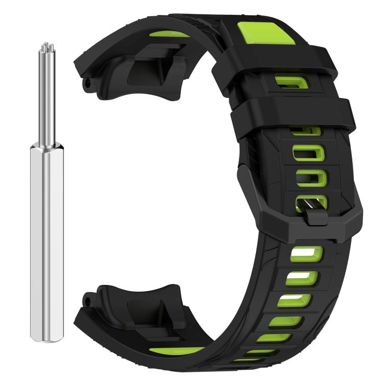 For Amazfit T-Rex 3 xDfind Two-color Black Buckle Silicone Watch Band