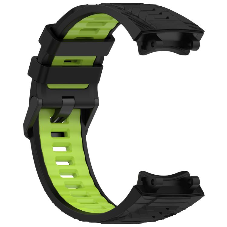 For Amazfit T-Rex 3 xDfind Two-color Black Buckle Silicone Watch Band