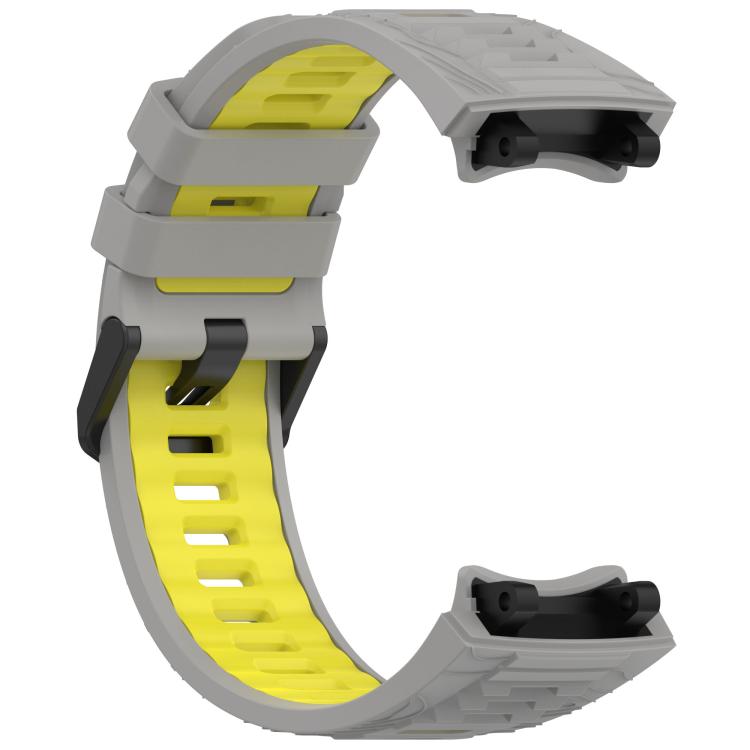 For Amazfit T-Rex 3 xDfind Two-color Black Buckle Silicone Watch Band
