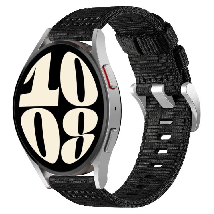 For Samsung Galaxy Watch 7 / 6 / 5 / FE xDfind Two-section Nylon Watch Band