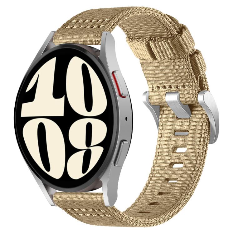 For Samsung Galaxy Watch 7 / 6 / 5 / FE xDfind Two-section Nylon Watch Band