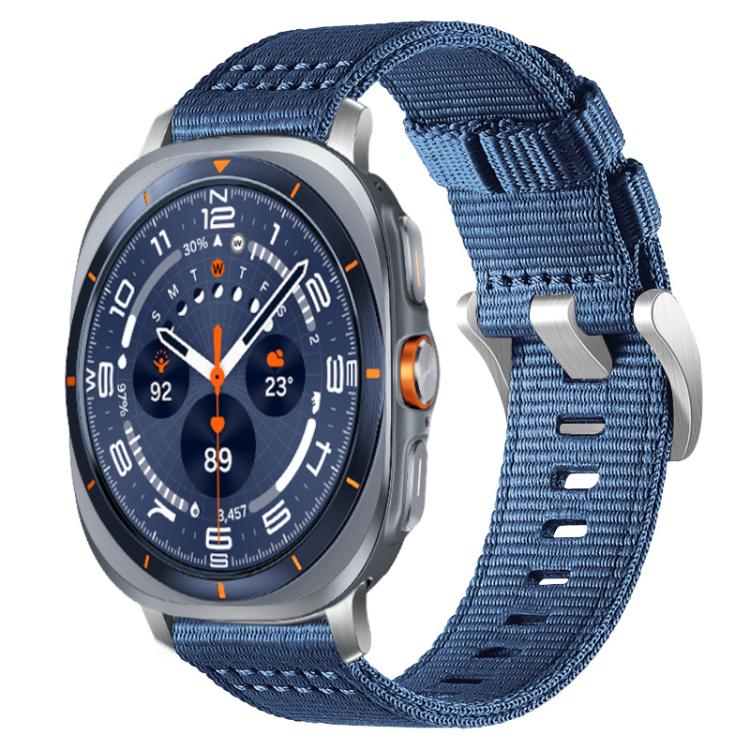 For Samsung Galaxy Watch Ultra / Ultra 2025 xDfind Two-section Nylon Watch Band