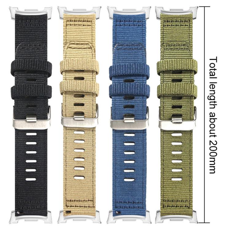 For Samsung Galaxy Watch 7 / 6 / 5 / FE xDfind Two-section Nylon Watch Band