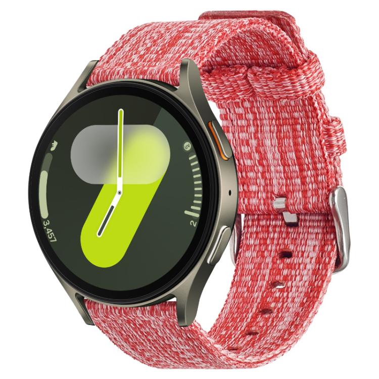 For Samsung Galaxy Watch 7 / 6 / 5 / FE xDfind Nylon Canvas Watch Band