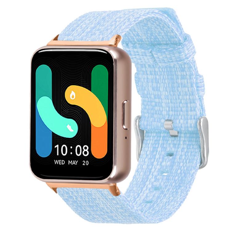 For Samsung Galaxy Fit3 xDfind Nylon Canvas Watch Band