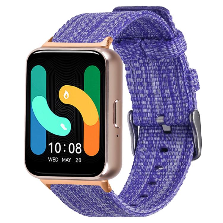 For Samsung Galaxy Fit3 xDfind Nylon Canvas Watch Band