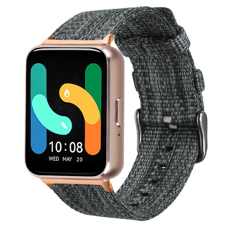 For Samsung Galaxy Fit3 xDfind Nylon Canvas Watch Band