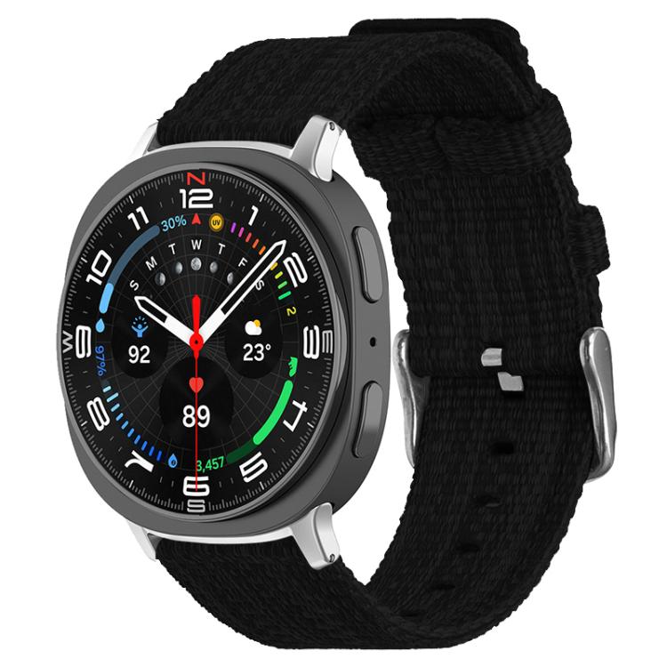 For Samsung Galaxy Watch8 / 8 Classic xDfind Nylon Canvas Watch Band