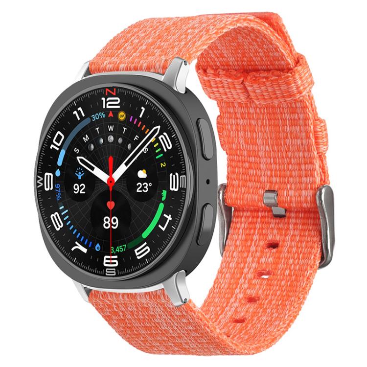 For Samsung Galaxy Watch8 / 8 Classic xDfind Nylon Canvas Watch Band