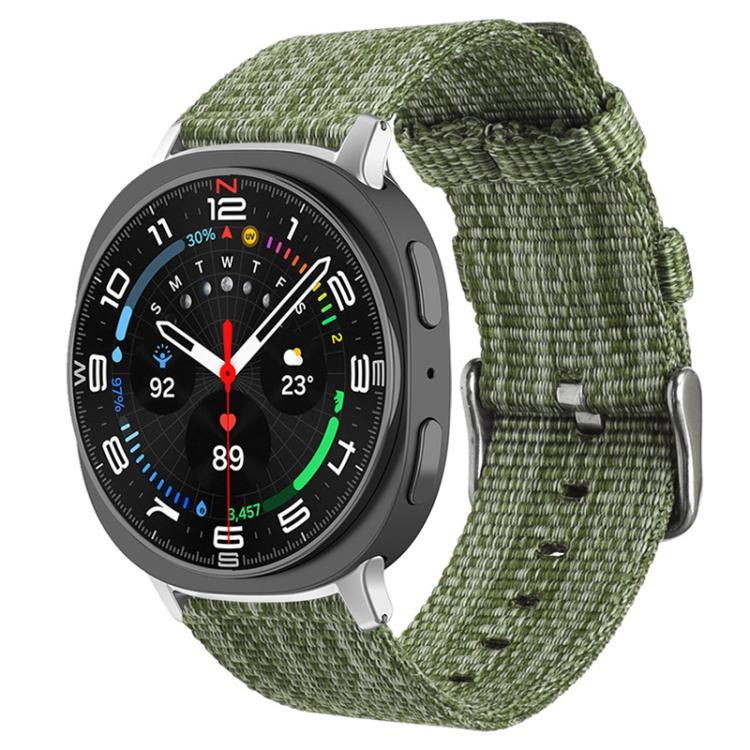 For Samsung Galaxy Watch8 / 8 Classic xDfind Nylon Canvas Watch Band
