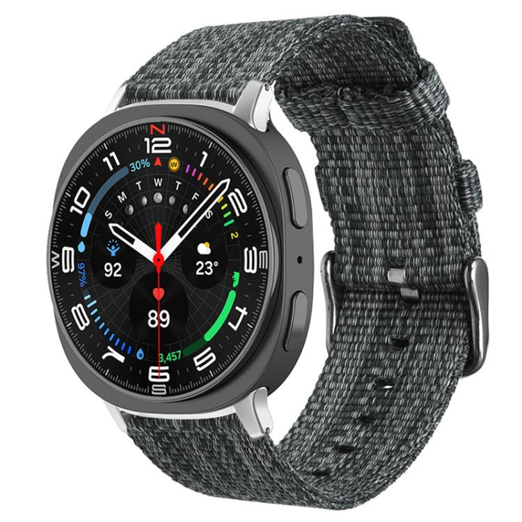 For Samsung Galaxy Watch8 / 8 Classic xDfind Nylon Canvas Watch Band