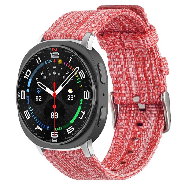 For Samsung Galaxy Watch8 / 8 Classic xDfind Nylon Canvas Watch Band