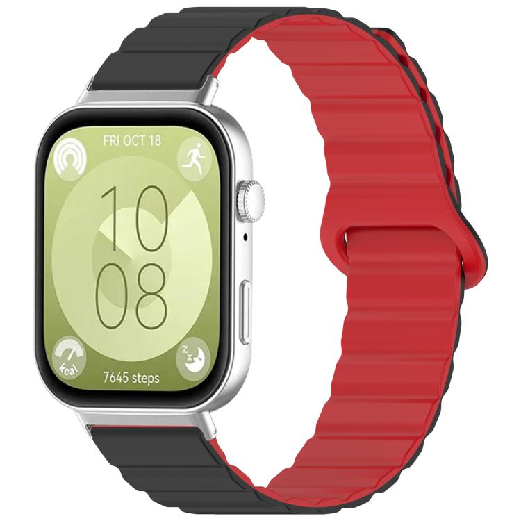 For Huawei Watch Fit4 Pro / Fit4 / Fit3 xDfind Loop Magnetic Glossy Silicone Watch Band