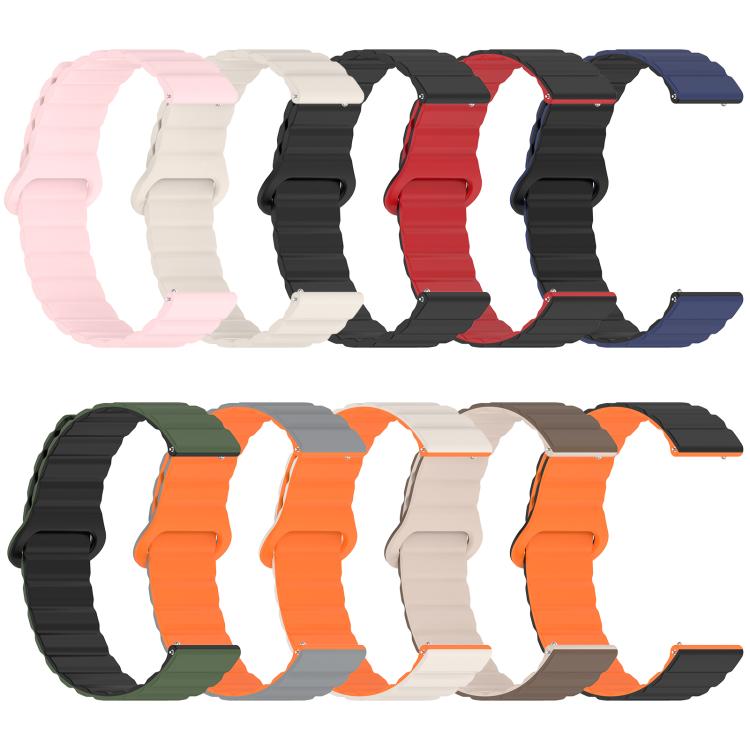 For Garmin Forerunner 45 / 45S / Swim 2 xDfind Loop Magnetic Glossy Silicone Watch Band
