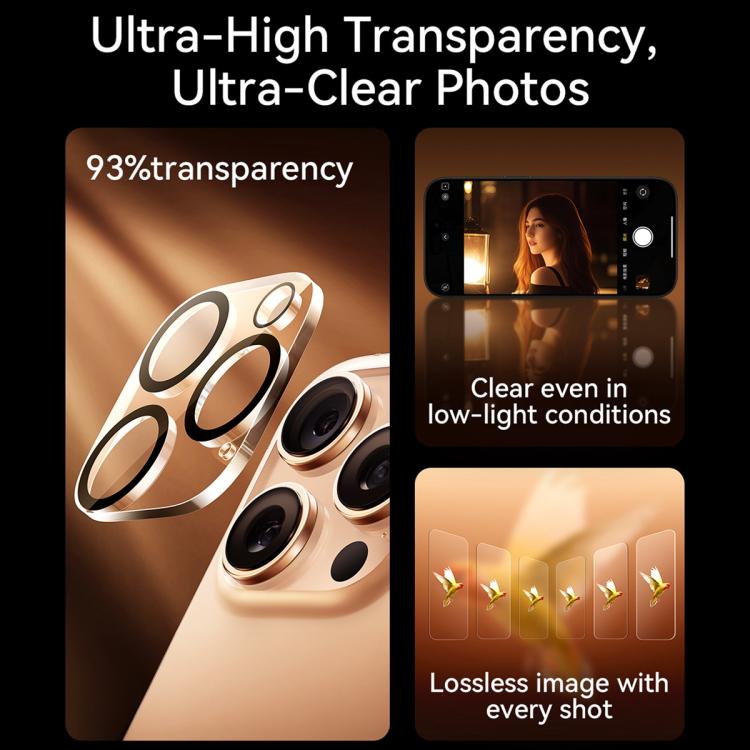 For iPhone 17 JOYROOM Diamond Mirror Series Lens Protection Film Gem Edition