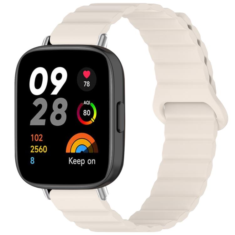 For Redmi Watch 3 xDfind Loop Magnetic Glossy Silicone Watch Band