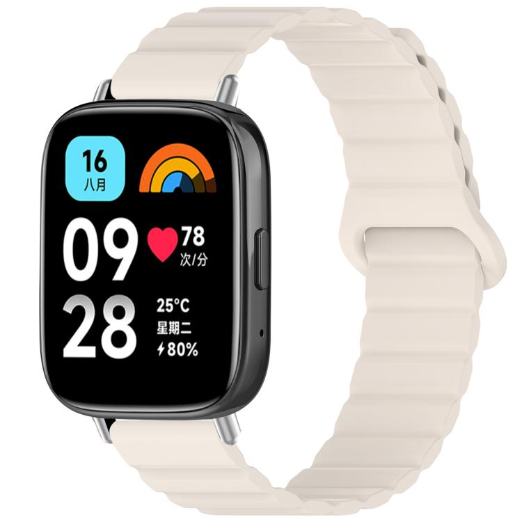For Redmi Watch 3 Active / Watch 3 Lite xDfind Loop Magnetic Glossy Silicone Watch Band