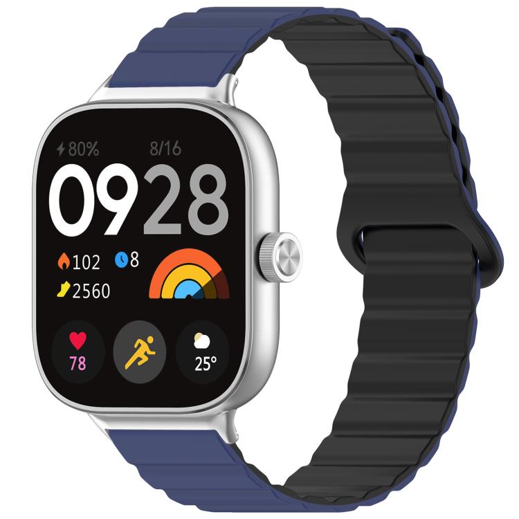 For Xiaomi Band 10 Pro / 9 Pro / Redmi Watch 6 xDfind Loop Magnetic Glossy Silicone Watch Band