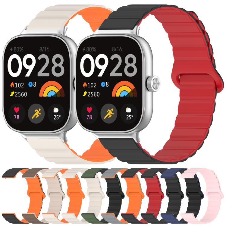 For Redmi Watch 3 xDfind Loop Magnetic Glossy Silicone Watch Band