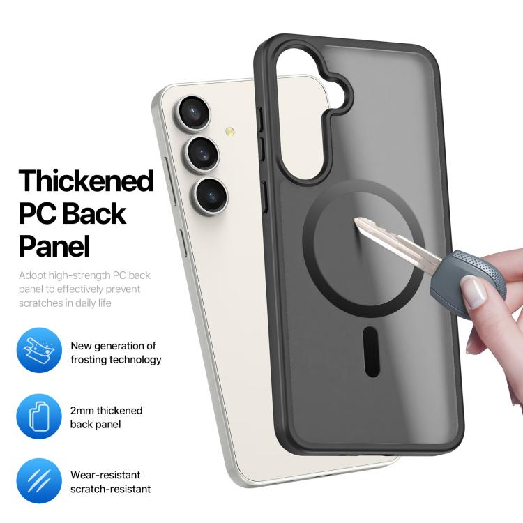 For Samsung Galaxy S25 FE 5G DUX DUCIS Yind Series MagSafe TPU Hybrid PC Phone Case