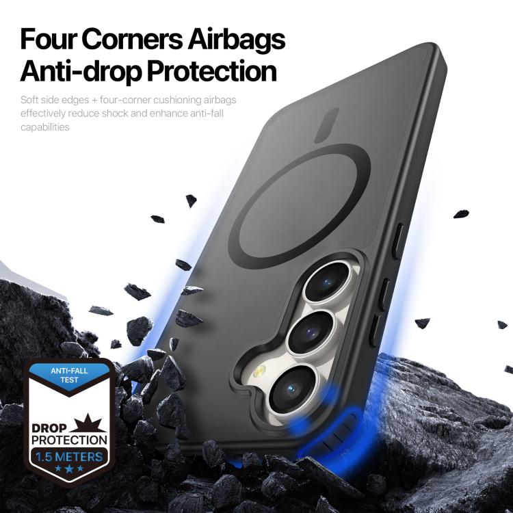 For Samsung Galaxy S25 FE 5G DUX DUCIS Yind Series MagSafe TPU Hybrid PC Phone Case
