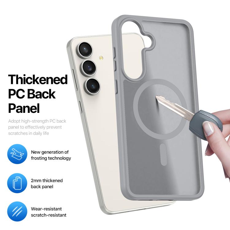 For Samsung Galaxy S25 FE 5G DUX DUCIS Yind Series MagSafe TPU Hybrid PC Phone Case