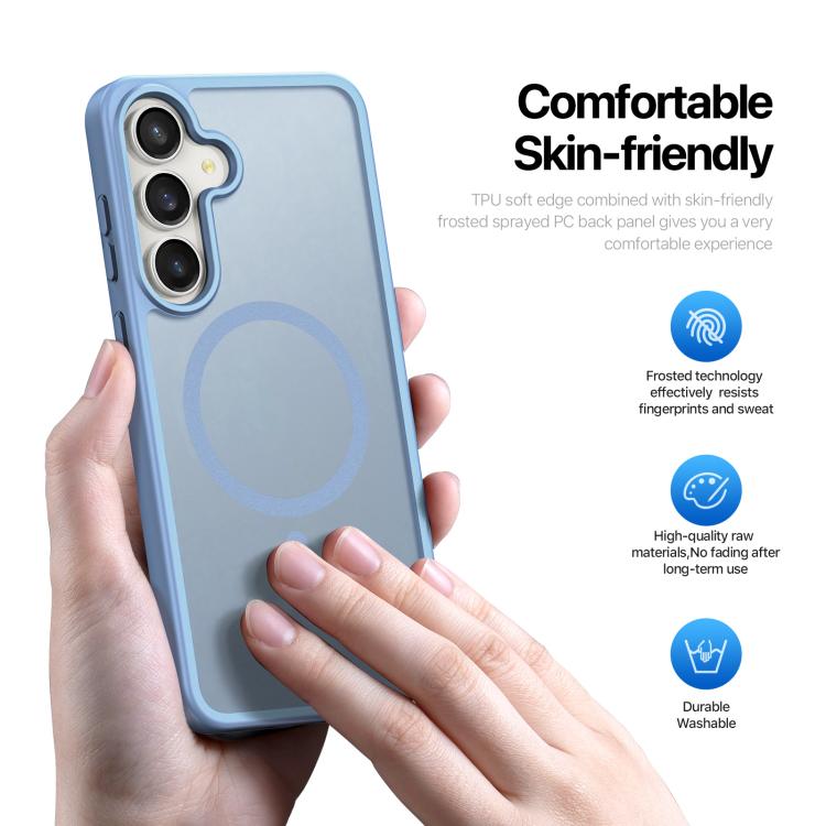 For Samsung Galaxy S25 FE 5G DUX DUCIS Yind Series MagSafe TPU Hybrid PC Phone Case