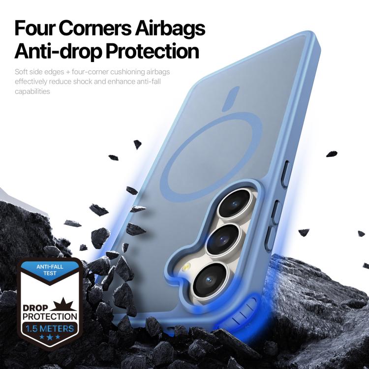 For Samsung Galaxy S25 FE 5G DUX DUCIS Yind Series MagSafe TPU Hybrid PC Phone Case