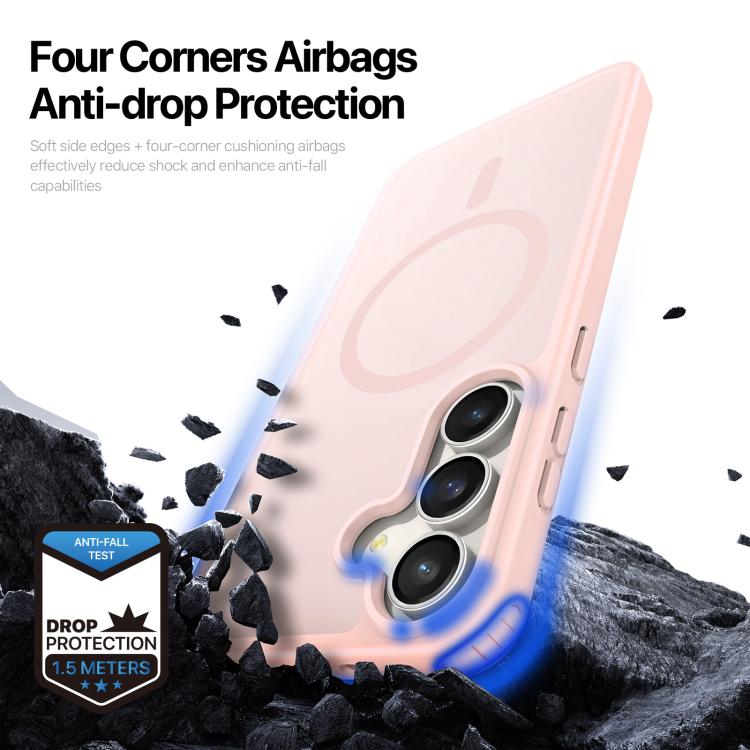 For Samsung Galaxy S25 FE 5G DUX DUCIS Yind Series MagSafe TPU Hybrid PC Phone Case