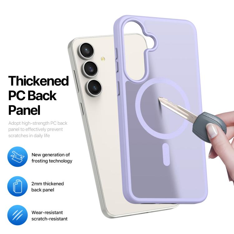 For Samsung Galaxy S25 FE 5G DUX DUCIS Yind Series MagSafe TPU Hybrid PC Phone Case