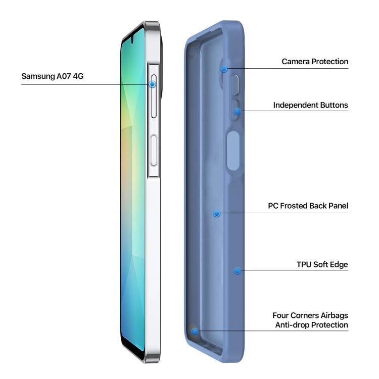 For Samsung Galaxy A07 4G / A06 4G / A06 5G DUX DUCIS Yind Series TPU Hybrid PC Phone Case