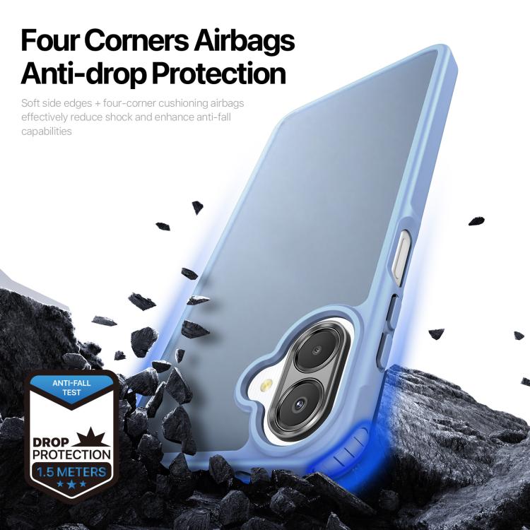 For Samsung Galaxy A07 4G / A06 4G / A06 5G DUX DUCIS Yind Series TPU Hybrid PC Phone Case