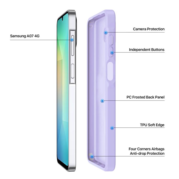 For Samsung Galaxy A07 4G / A06 4G / A06 5G DUX DUCIS Yind Series TPU Hybrid PC Phone Case