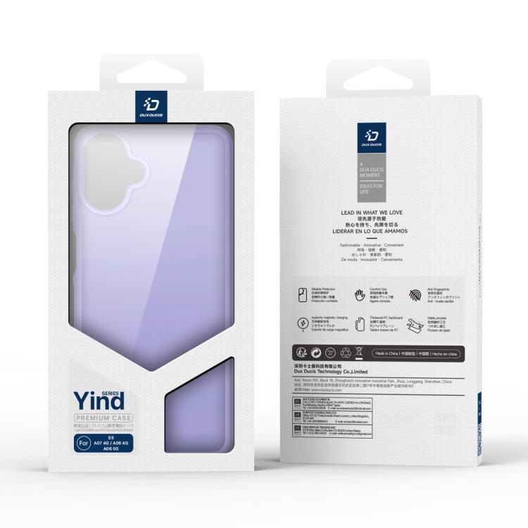 For Samsung Galaxy A07 4G / A06 4G / A06 5G DUX DUCIS Yind Series TPU Hybrid PC Phone Case