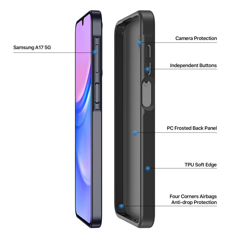 For Samsung Galaxy A17 5G / A26 5G DUX DUCIS Yind Series TPU Hybrid PC Phone Case