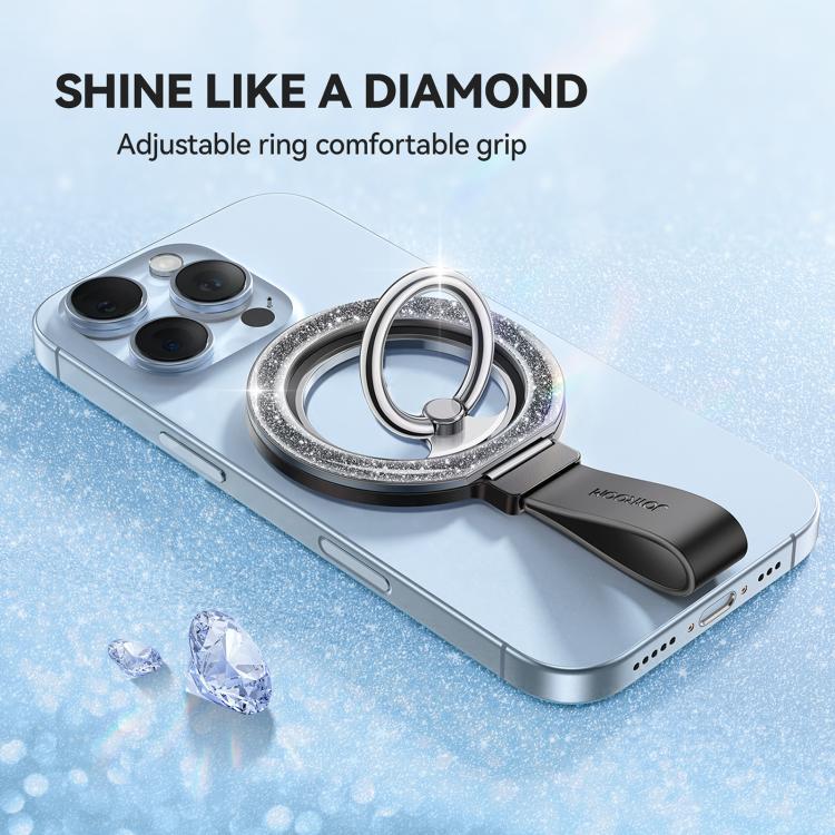 JOYROOM JR-ZS425 Glitter Ring Buckle MagSafe Magnetic Phone Holder
