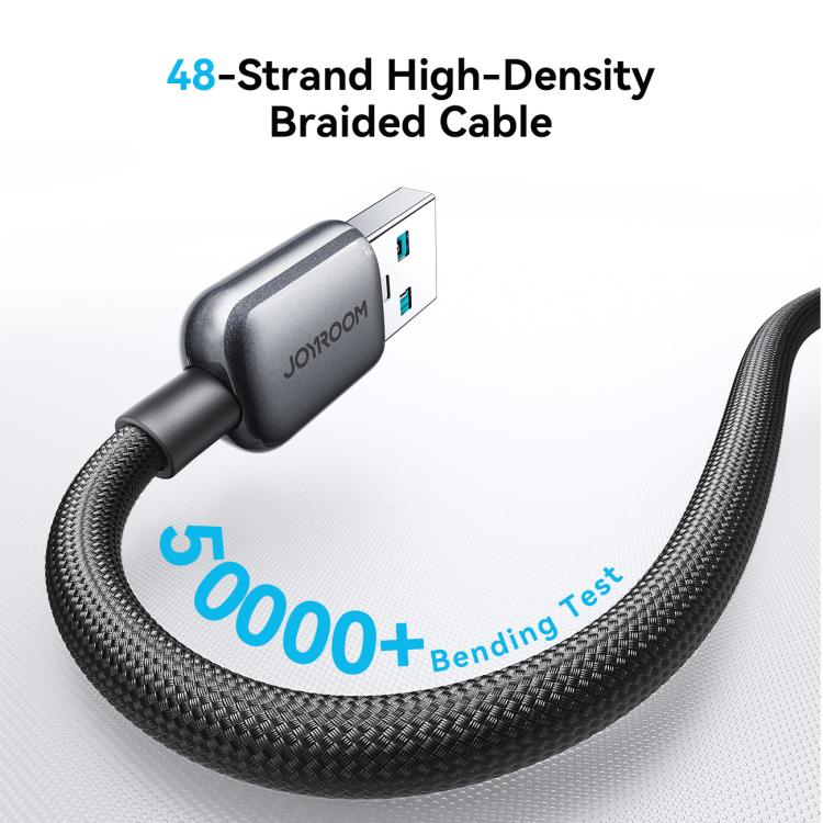 JOYROOM S-A55 StarFlight Series 66W USB to Type-C Auto Power-Off Fast Charging Data Cable, Length:1.2m