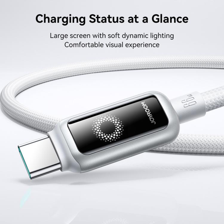 JOYROOM S-A55 StarFlight Series 66W USB to Type-C Auto Power-Off Fast Charging Data Cable, Length:1.2m