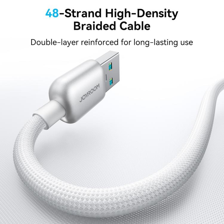 JOYROOM S-A55 StarFlight Series 66W USB to Type-C Auto Power-Off Fast Charging Data Cable, Length:1.2m