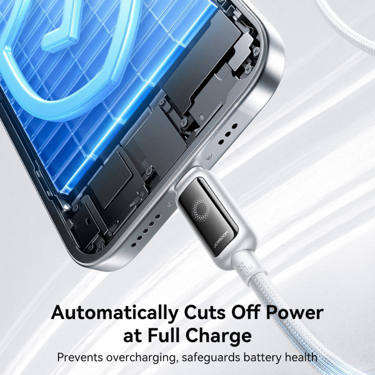 JOYROOM S-A55 StarFlight Series 66W USB to Type-C Auto Power-Off Fast Charging Data Cable, Length:1.2m