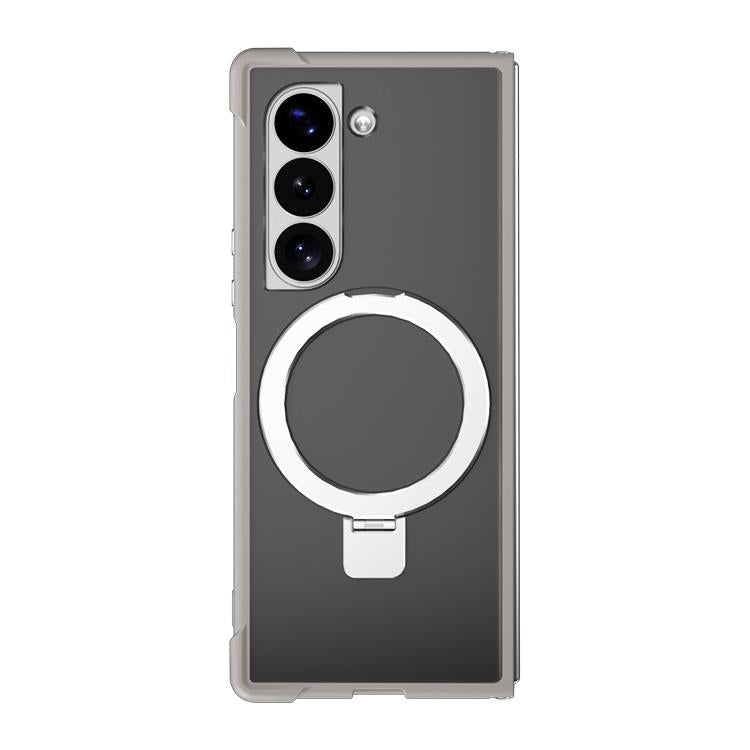 For Samsung Galaxy Z Fold5 Four-corner Shockproof MagSafe Holder Phone Case