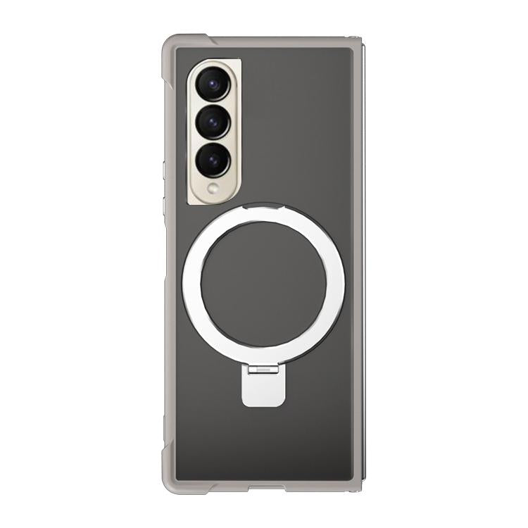 For Samsung Galaxy Z Fold4 Four-corner Shockproof MagSafe Holder Phone Case