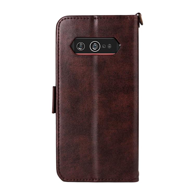 For Kyocera Torque 5G KYG01 Multi-card Slots Crossbody Cowhide Leather Phone Case
